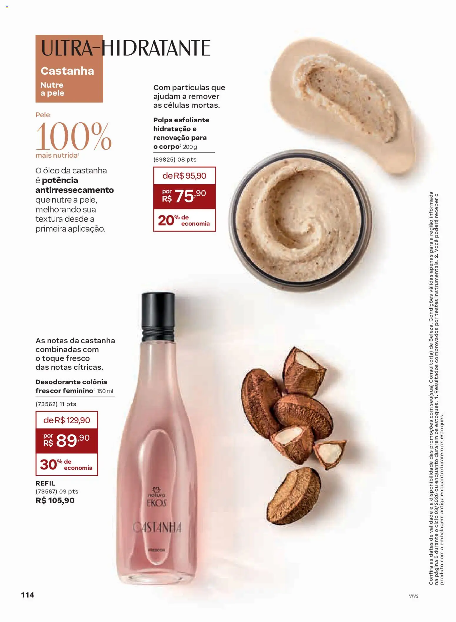 Natura Folheto - válido de 04.02.2026 | Página: 114 | Produtos: Desodorante, Óleo