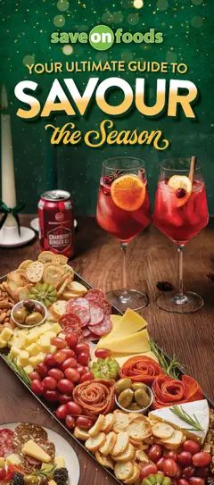 Preview of Save on foods - Holiday Flyer from shop Save on foods valid from 04.12.2025