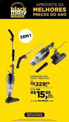 Pernambucanas Black Friday - Pré-Visualização do folheto da loja Pernambucanas, válido de 06.11.2025