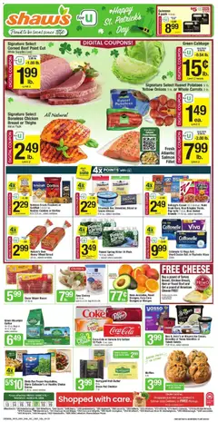 Preview of Shaw's weekly ads valid from 13.03.2026