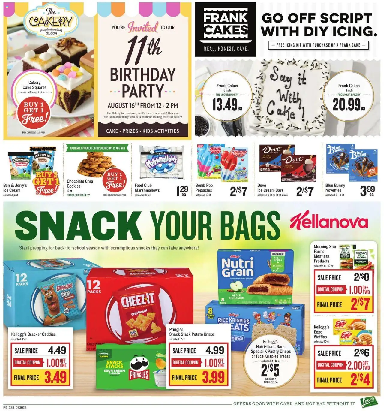 Lowes Foods Weekly Ad - GA - valid from 30.07.2025 | Page: 9 | Products: Chocolate, Rice, Sour cream, Onion