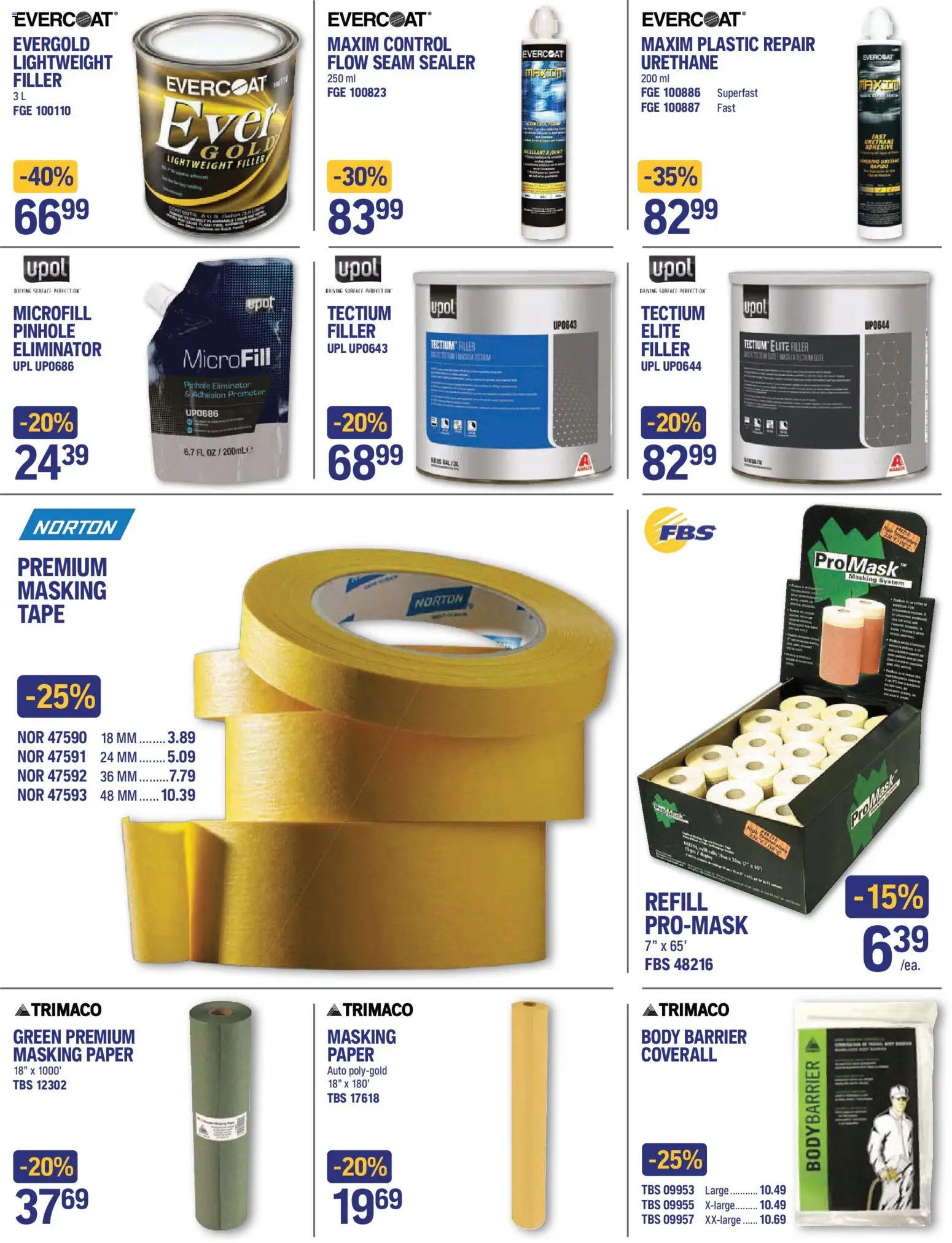 NAPA Auto Parts flyer valid from 01.03.2026 | Page: 2 | Products: Mask