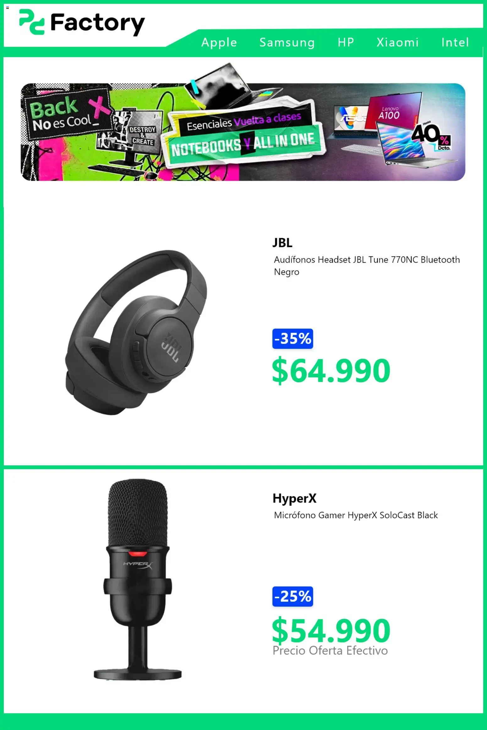 PC Factory ofertas  │ válido desde el 16.02.2026 | Página: 2 | Productos: Micrófono