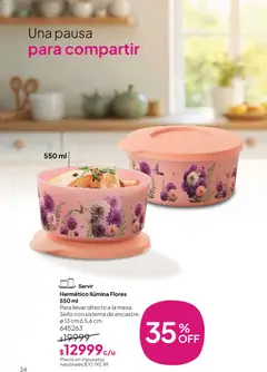 Vista previa Tupperware Folleto válido desde el 09.03.2026 | Página: 35