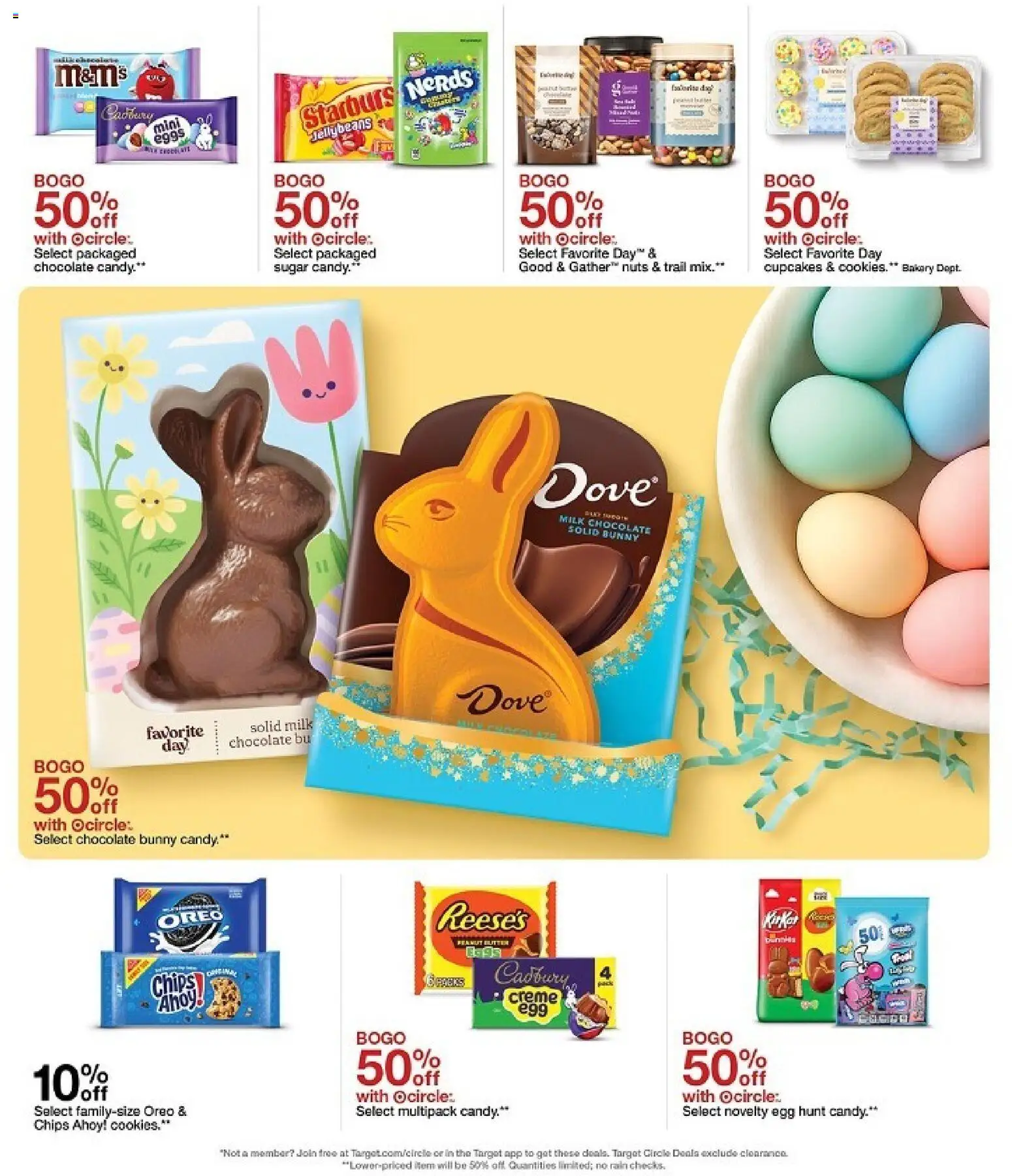 Target Weekly Ad - valid from 15.03.2026 | Page: 2 | Products: Chocolate, Chips, Nuts, Sugar