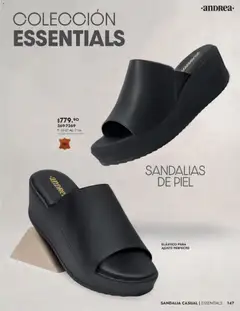 Vista previa de Andrea - Catálogo Calzado Dama, nuevo folleto de la tienda, válido en México a partir del 24.08.2025 | Página: 147 | Productos: Sandalias