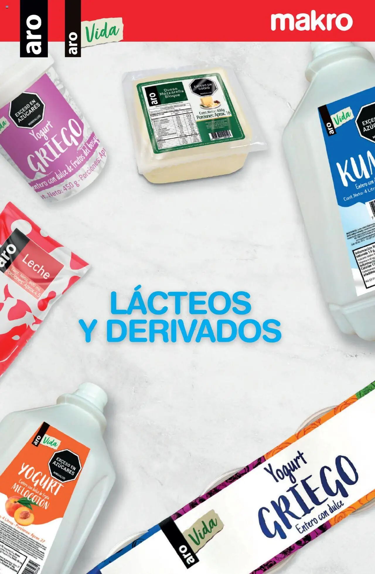 Makro revista - valida desde el 16.04.2025 | Página: 28 | Productos: Yogurt, Leche, Queso