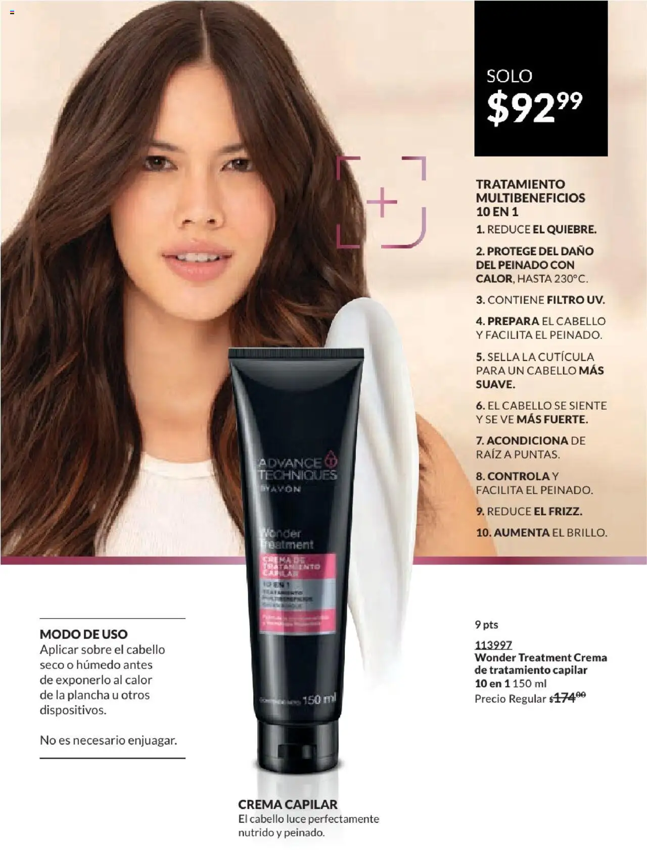 Nuevas ofertas de AVON válidas en toda la República Mexicana desde el 17.03.2025. ¡Encuentra las mejores ofertas en AVON campaña 7 2025! | Página: 191 | Productos: Crema, Plancha, Sobre