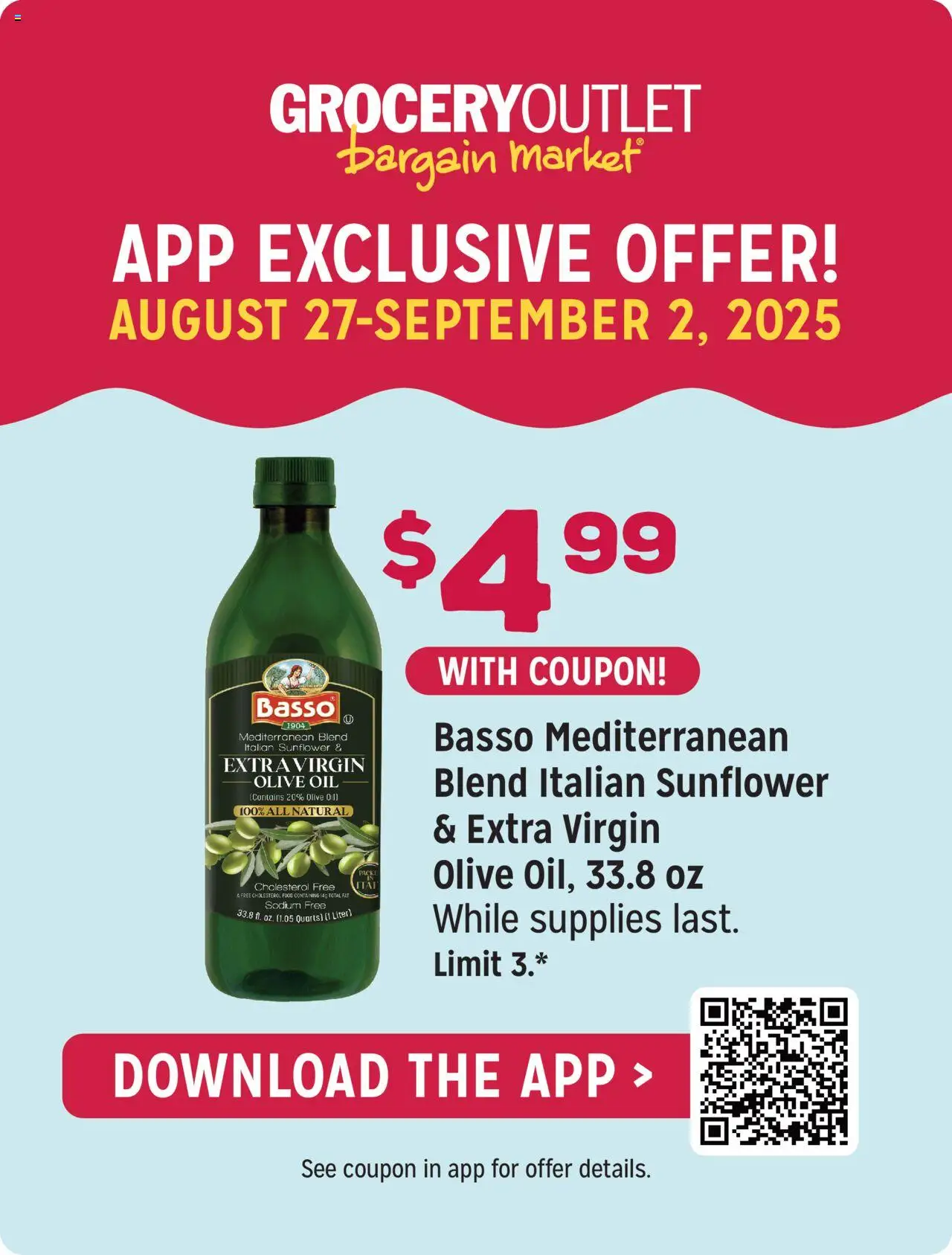 Grocery Outlet Weekly Ad - ID - valid from 27.08.2025 | Page: 9 | Products: Oil