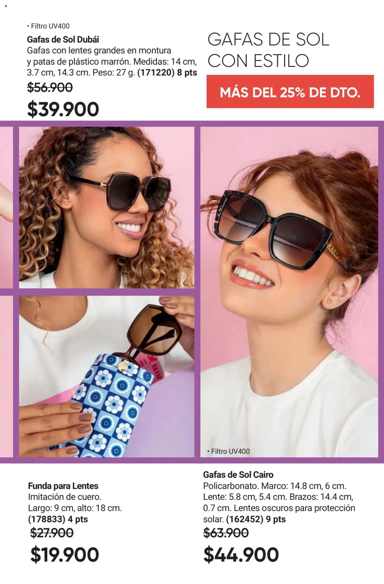 Avon revista - valida desde el 01.02.2026 | Página: 53 | Productos: Gafas de sol, Peso