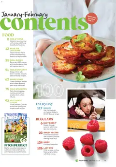 Preview of Woolworths Fresh Ideas Magazine - valid from 14.01.2026 | Page: 5 | Products: Table, Yoghurt, Grill