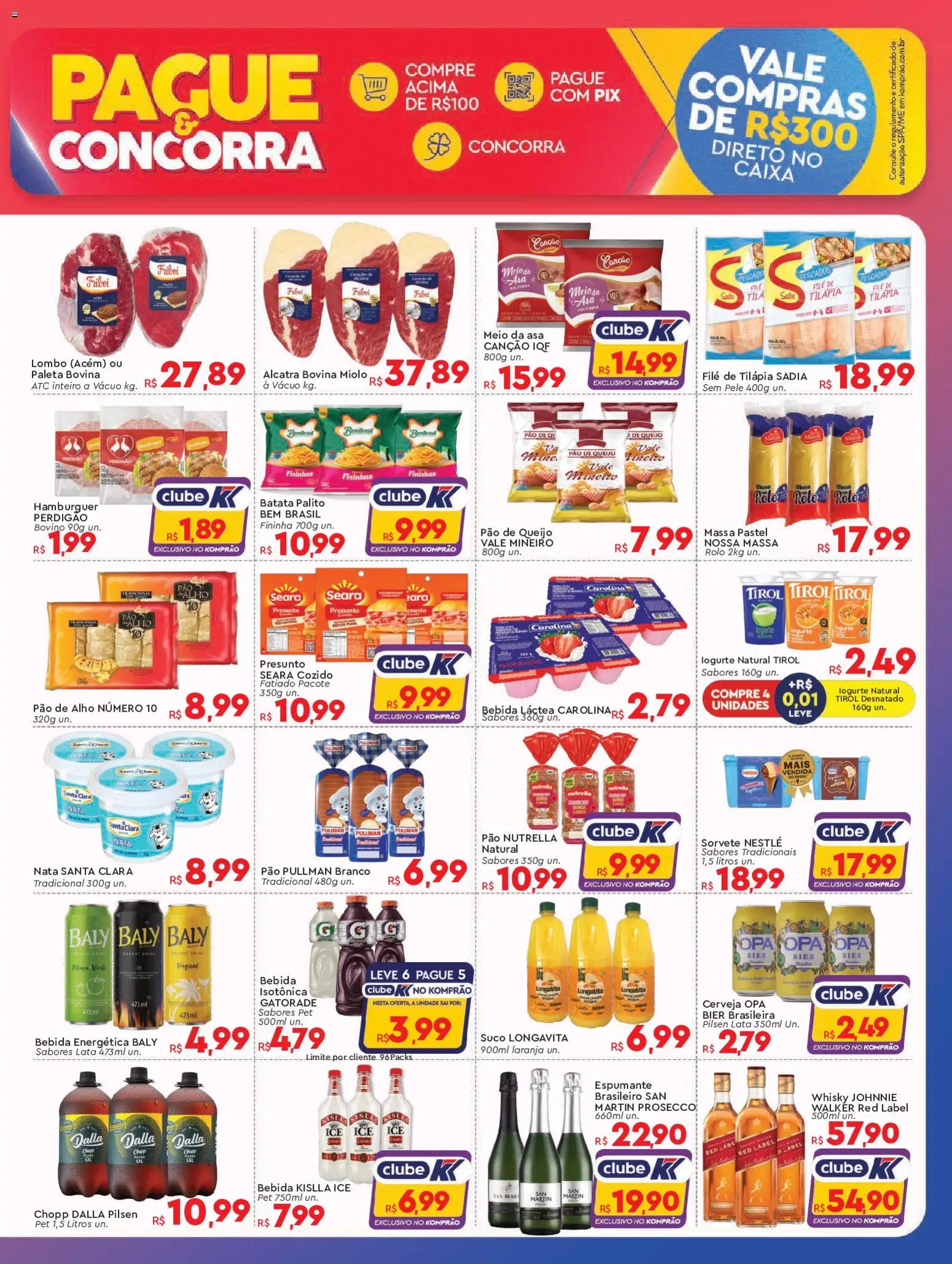 Komprao Atacadista Folheto - válido de 17.11.2025 | Página: 3 | Produtos: Alho, Rolo, Espumante, Suco