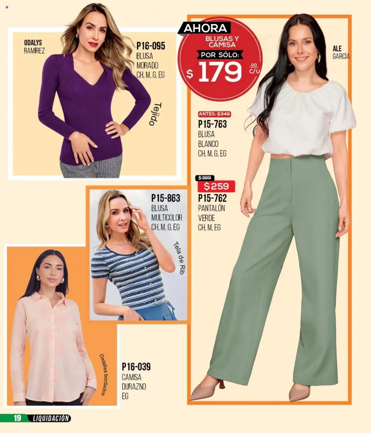 Nuevas ofertas de Cklass válidas en toda la República Mexicana desde el 22.09.2025. ¡Encuentra las mejores ofertas en Cklass - Catálogo Liquidación Calzado! | Página: 203 | Productos: Blusa, Durazno, Camisa