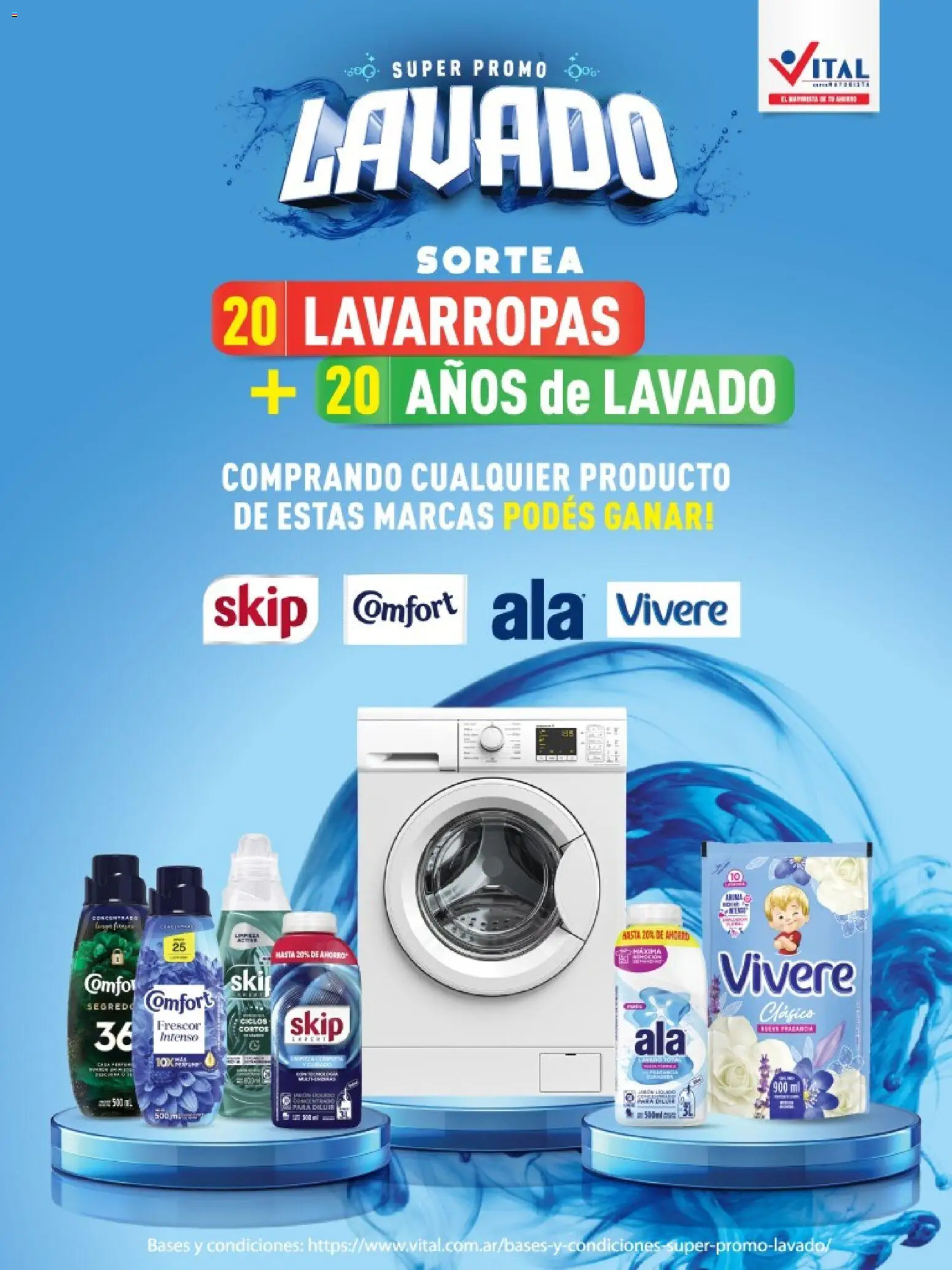 Vital - Ofertas - Salta │ válido desde el 10.11.2025 | Página: 8 | Productos: Lavarropas
