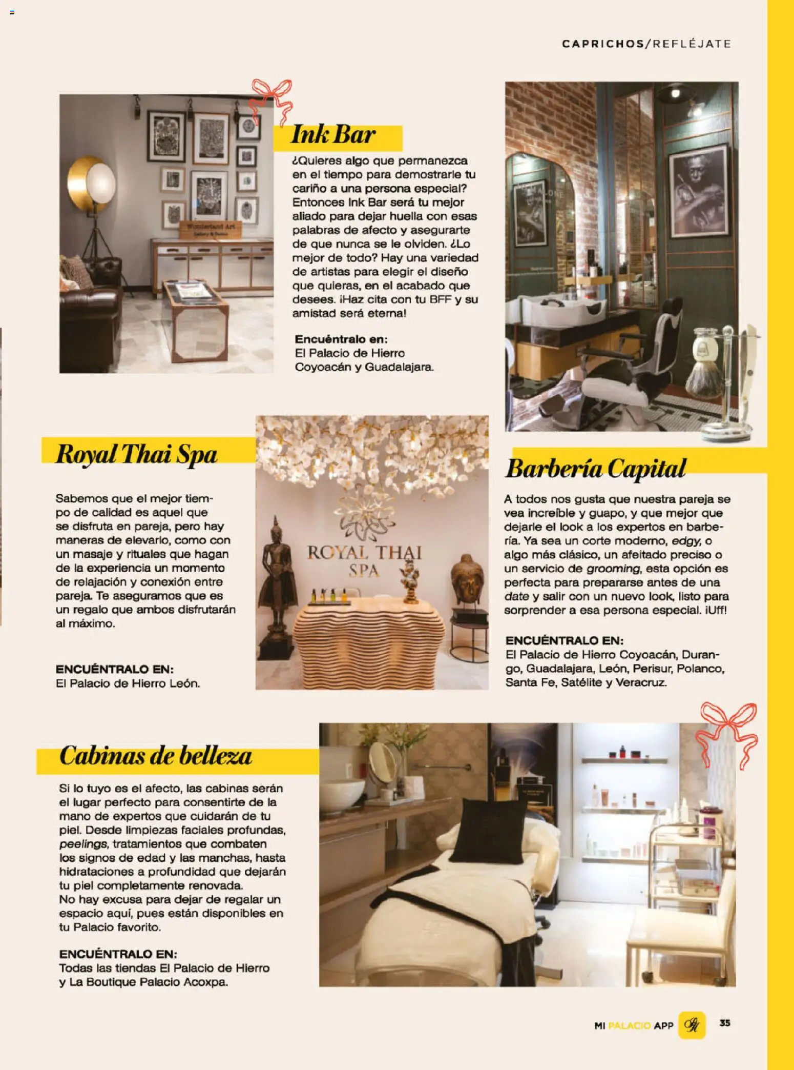 Nuevas ofertas de Palacio De Hierro válidas en toda la República Mexicana desde el 02.02.2026. ¡Encuentra las mejores ofertas en Palacio De Hierro catálogo! | Página: 37 | Productos: Té, Satélite