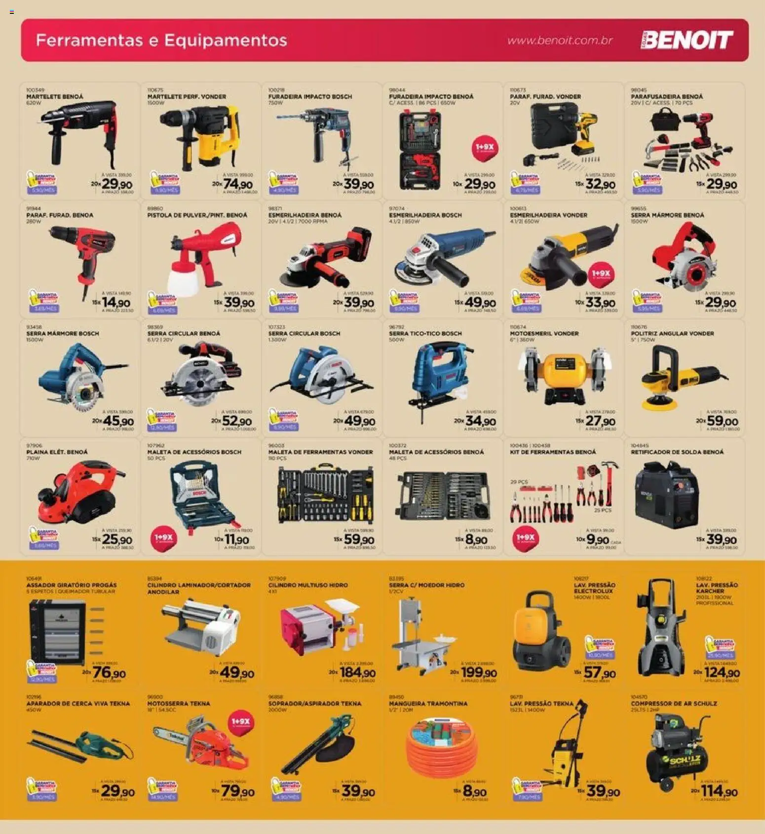Benoit Folheto - válido de 01.11.2025 | Página: 11 | Produtos: Aparador, Furadeira, Parafusadeira, Esmerilhadeira
