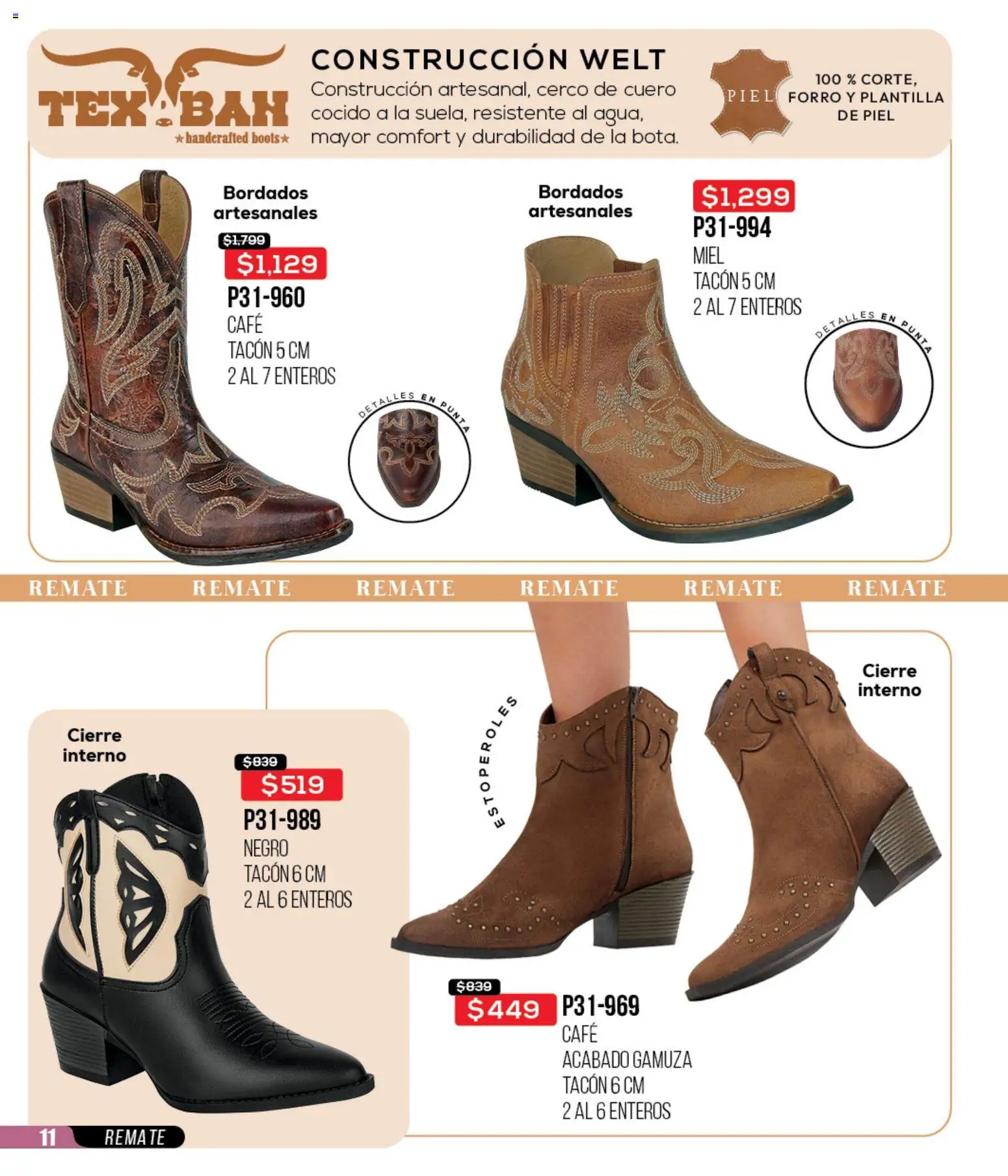 Nuevas ofertas de Cklass válidas en toda la República Mexicana desde el 16.02.2026. ¡Encuentra las mejores ofertas en Cklass catálogo Remate Ropa! | Página: 145 | Productos: Café, Gamuza