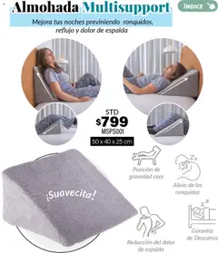 Vista previa de Colchas Concord - Catálogo, nuevo folleto de la tienda, válido en México a partir del 01.08.2025 | Página: 514 | Productos: Almohada