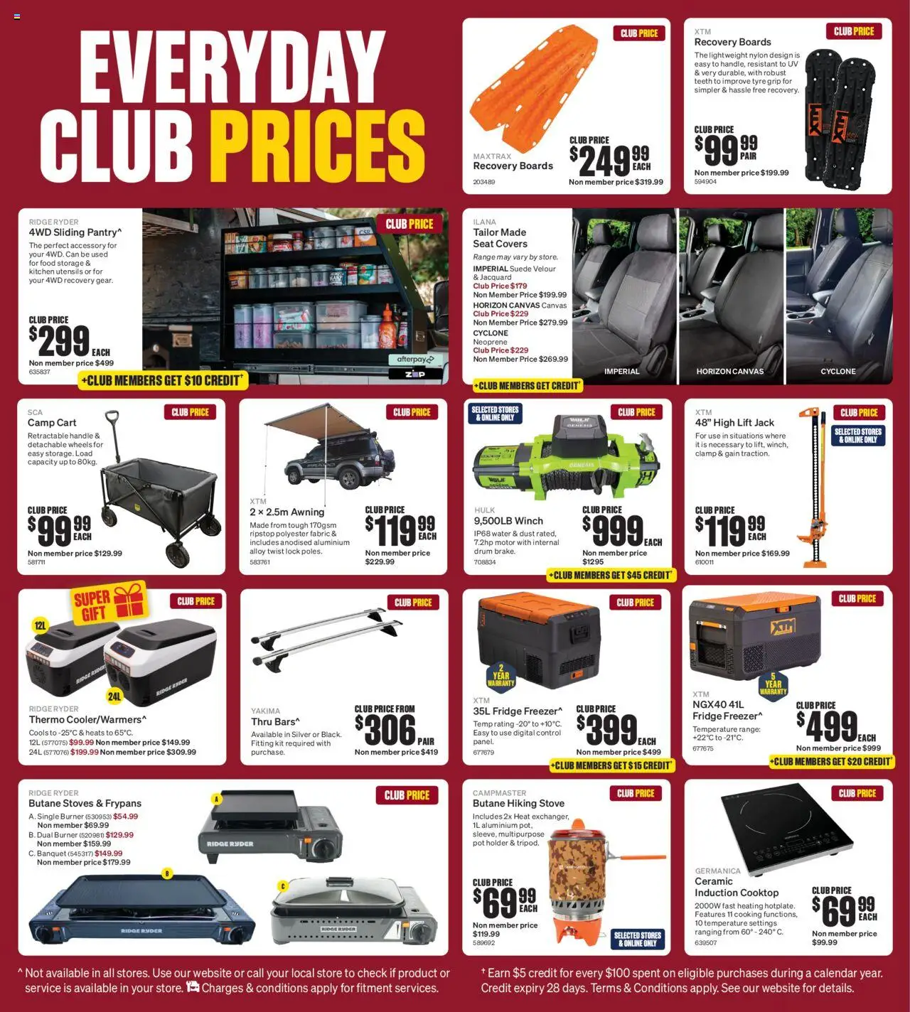 Supercheap Auto catalogue - valid from 13.08.2025 | Page: 18 | Products: Cart, Utensils, Fridge, Stove