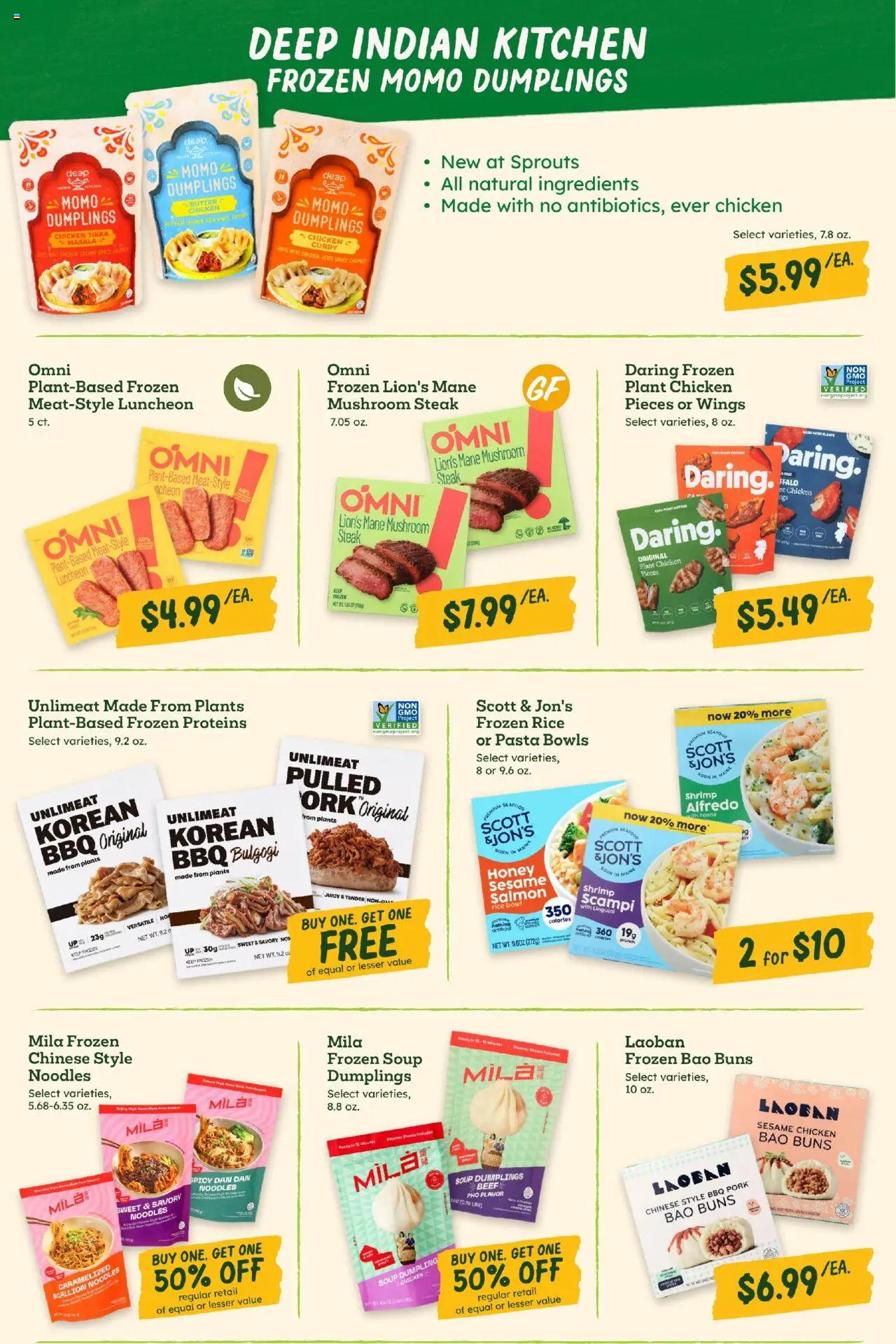 Sprouts Monthly Ad - valid from 24.09.2025 | Page: 19 | Products: Rice, Noodles, Beef, Sauce