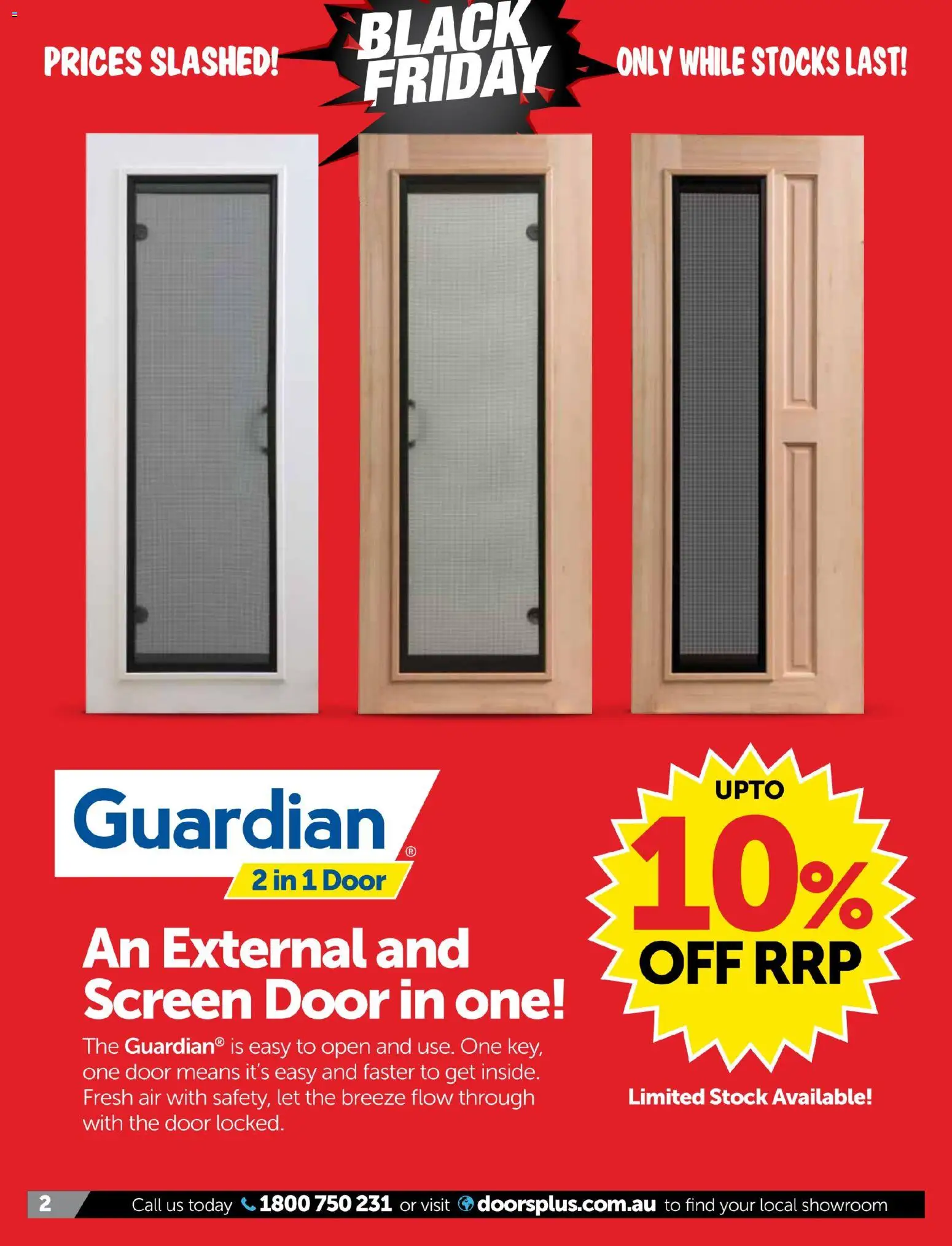 Doors Plus catalogue - valid from 01.11.2025 | Page: 2 | Products: Door, Screen
