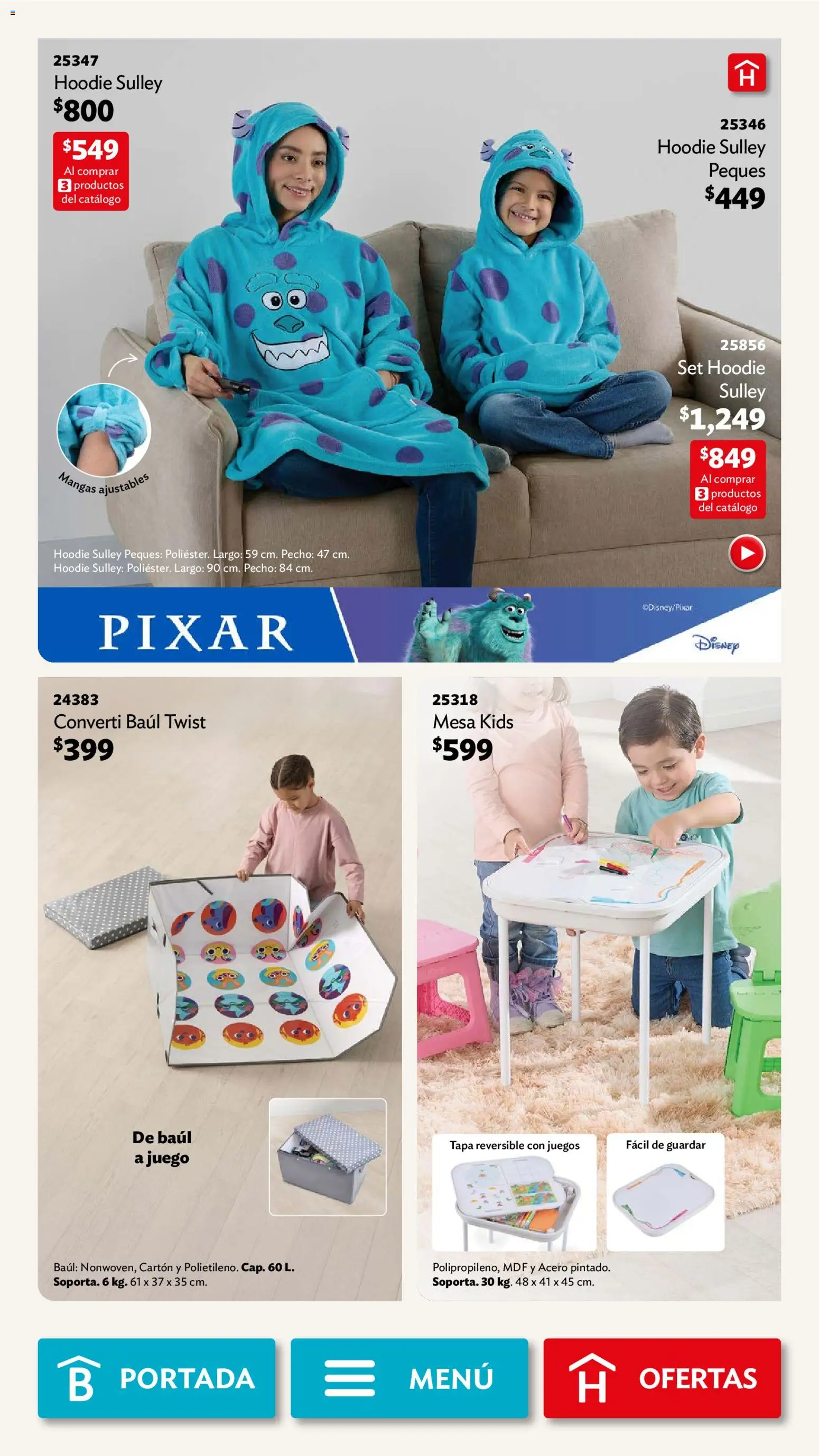 Nuevas ofertas de Betterware válidas en toda la República Mexicana desde el 05.01.2026. ¡Encuentra las mejores ofertas en Betterware campaña 1 2026! | Página: 21 | Productos: Juego, Mesa