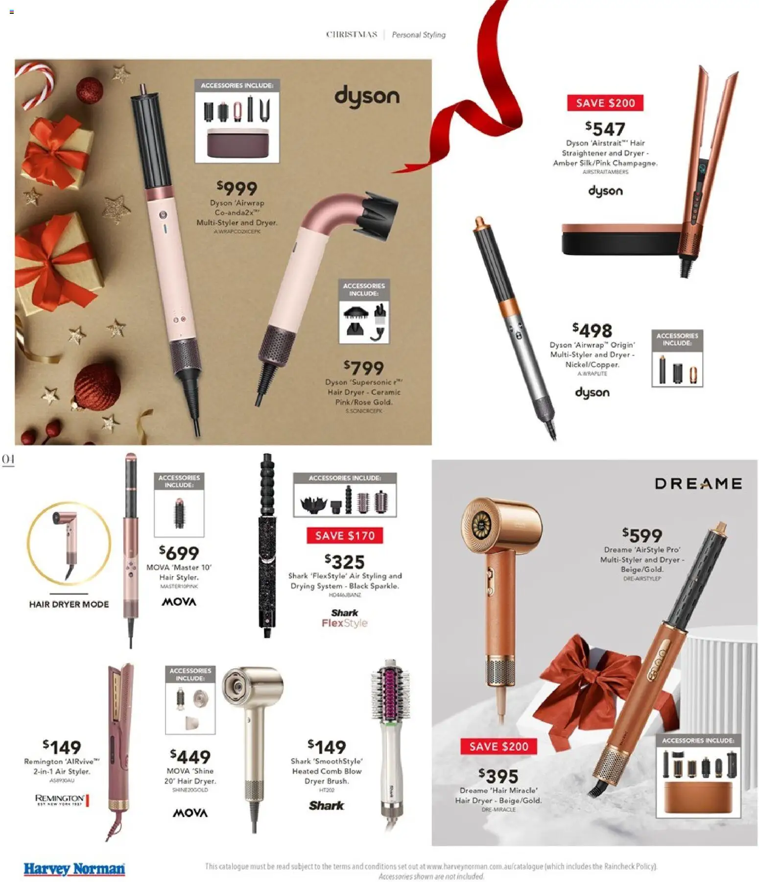Harvey Norman catalogue - valid from 05.12.2025 | Page: 4 | Products: Accessories, Dryer, Hair dryer, Hair straightener