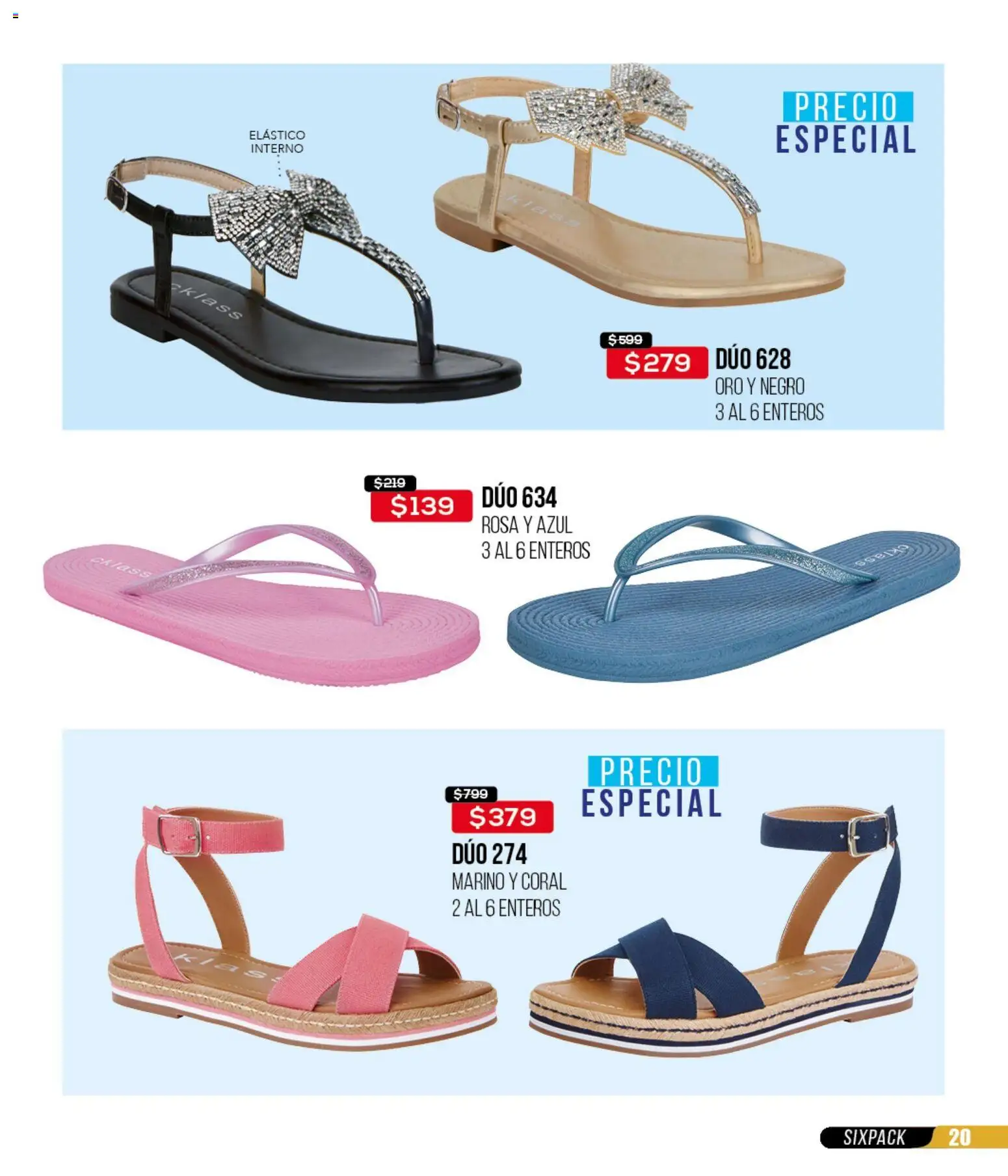 Nuevas ofertas de Cklass válidas en toda la República Mexicana desde el 14.04.2026. ¡Encuentra las mejores ofertas en Cklass catálogo 3X2 Digital Ropa! | Página: 117