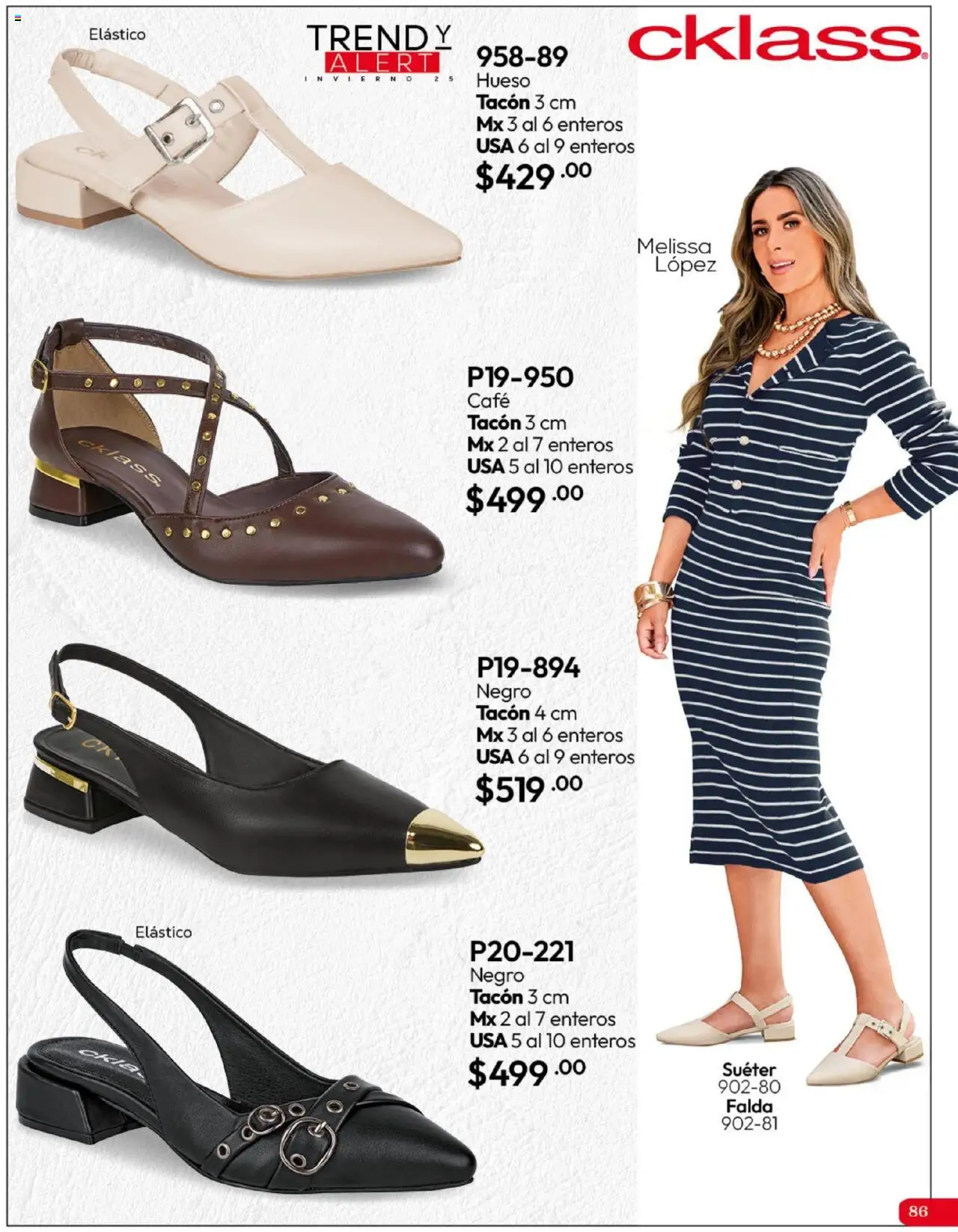 Nuevas ofertas de Cklass válidas en toda la República Mexicana desde el 16.09.2025. ¡Encuentra las mejores ofertas en Cklass - Catálogo Invierno! | Página: 242 | Productos: Suéter, Café, Falda