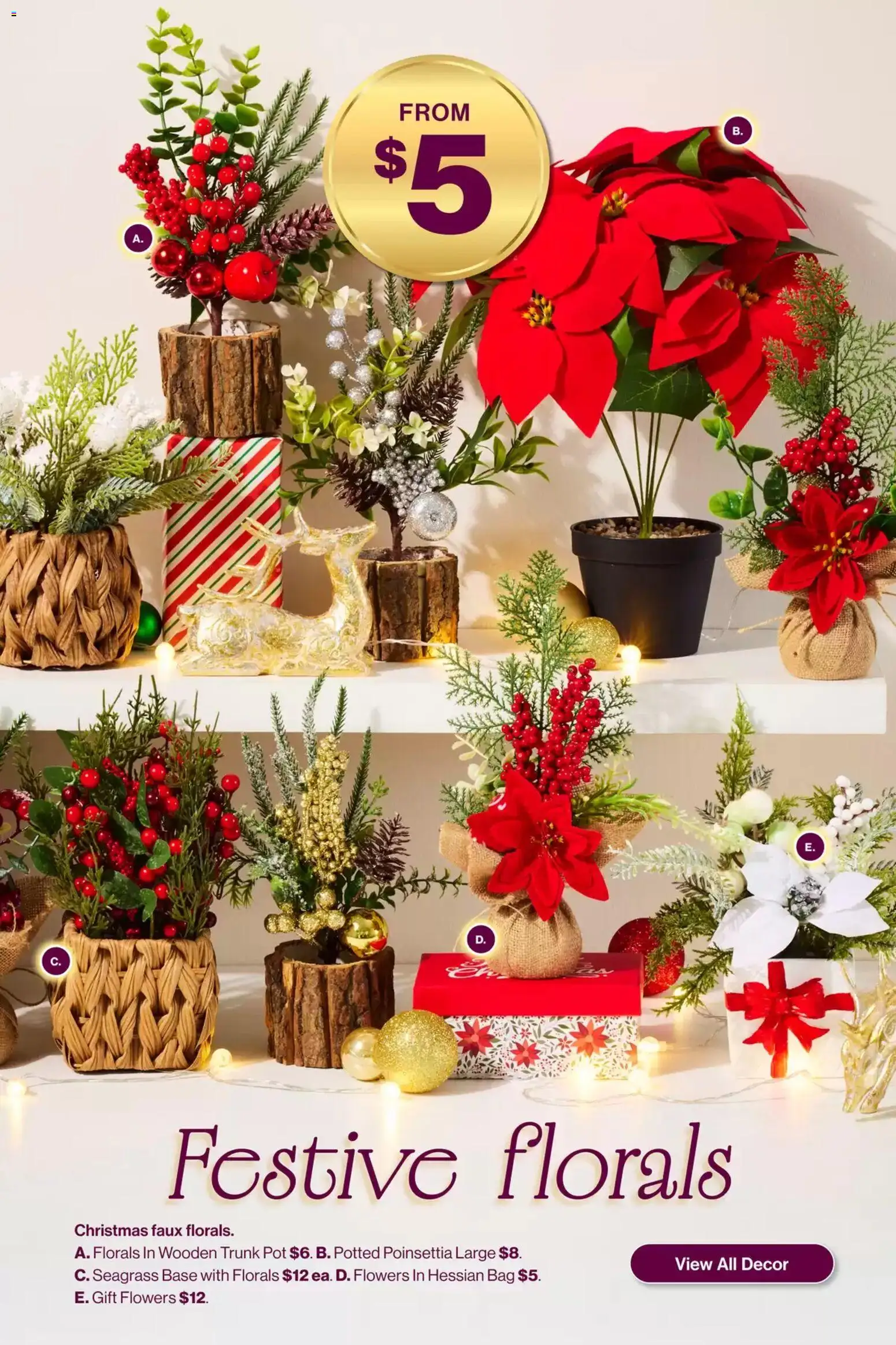 The Reject Shop catalogue - valid from 19.11.2025 | Page: 4 | Products: Decor, Pot, Bag