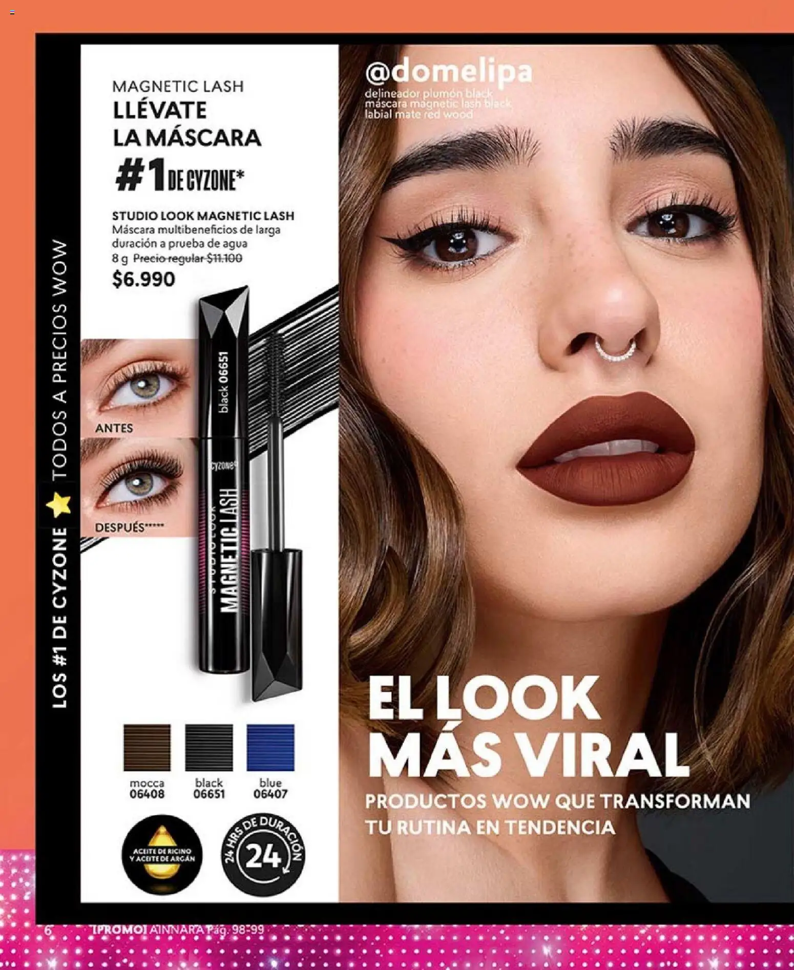 Catálogo CyZone Campaña 2 │ válido desde el 16.01.2026 | Página: 6 | Productos: Mate, Máscara, Plumón, Aceite