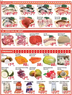 Preview of Ample Food Market - Weekly flyer Brampton from shop Ample Food Market valid from 02.01.2026 | Page: 2 | Products: Fish, Carrot, Chair, Pumpkin