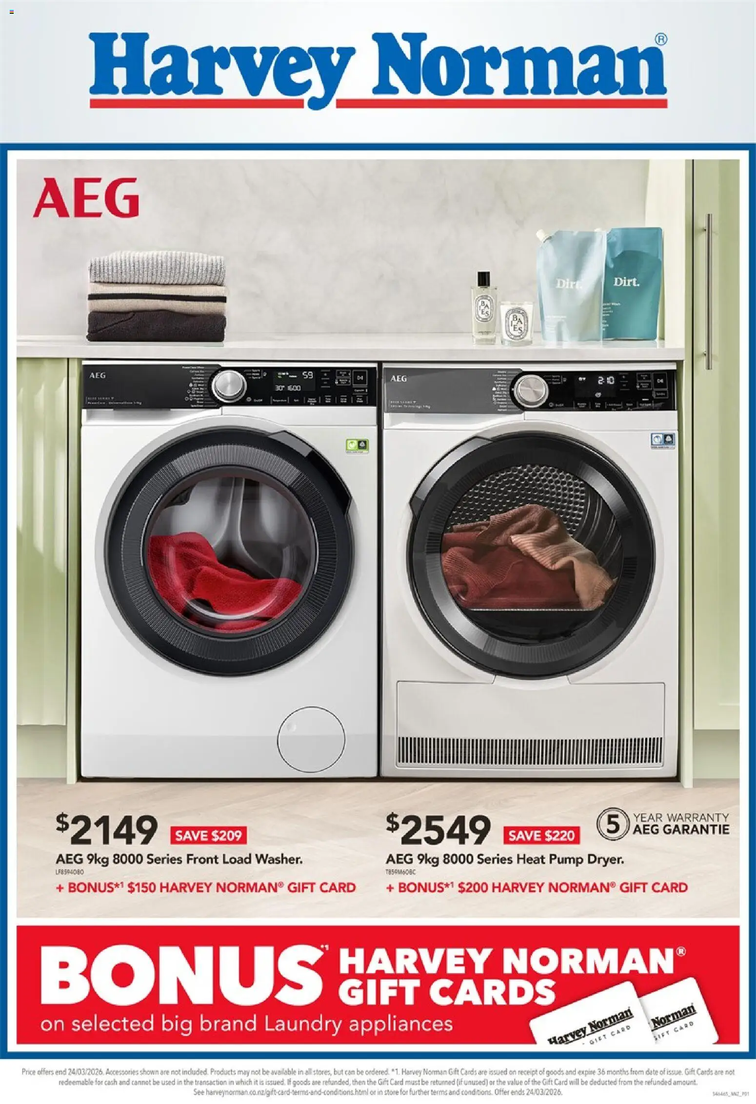 Harvey Norman catalogue from 12.03.2026 | Page: 1