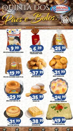 Bramil Supermercados ofertas Quinta dos Pães e Bolos - Pré-Visualização do folheto da loja Bramil Supermercados, válido de 12.03.2026