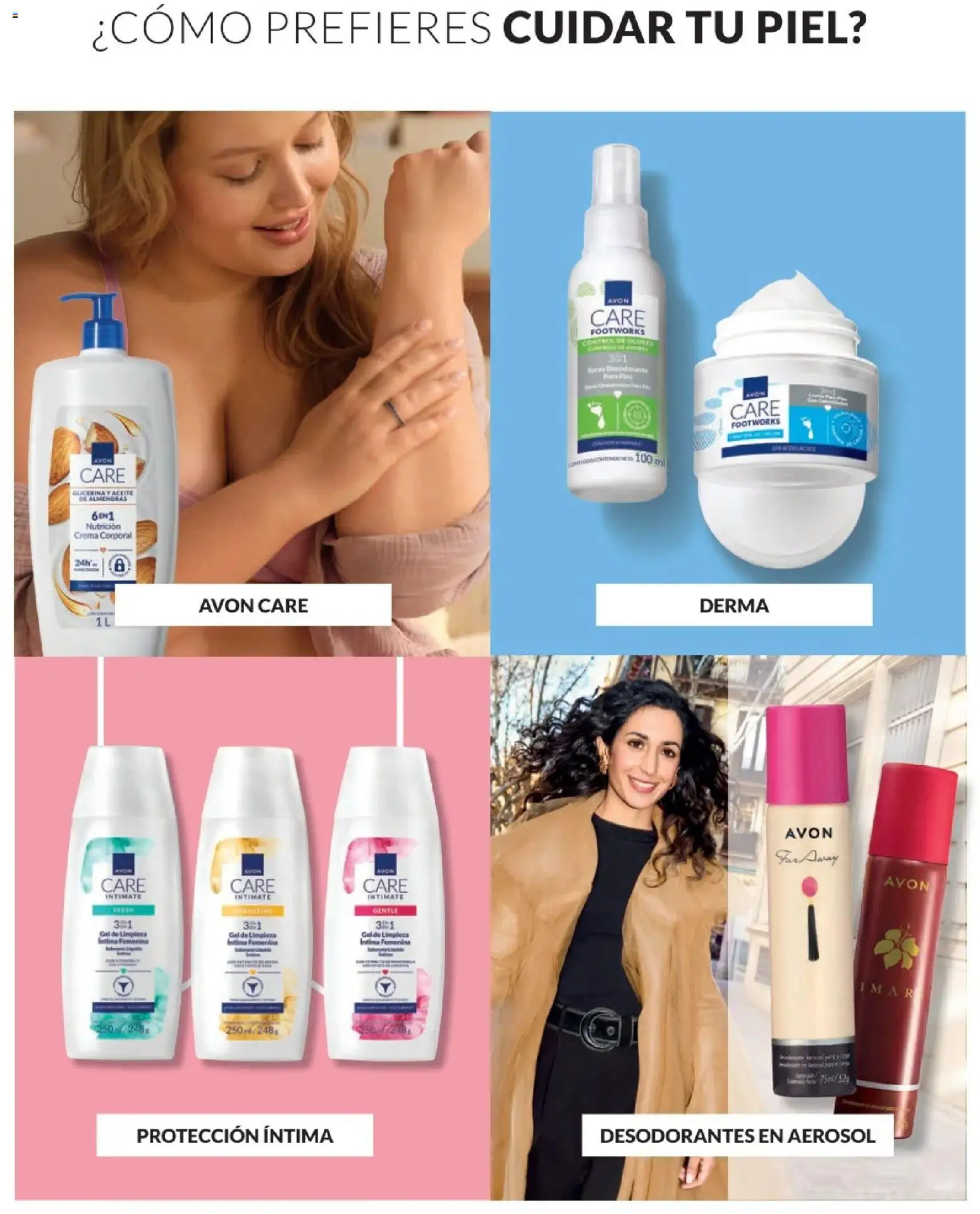 Catálogo Avon válido desde 01.02.2026 | Página: 134 | Productos: Desodorante, Aceite, Piña, Almendras