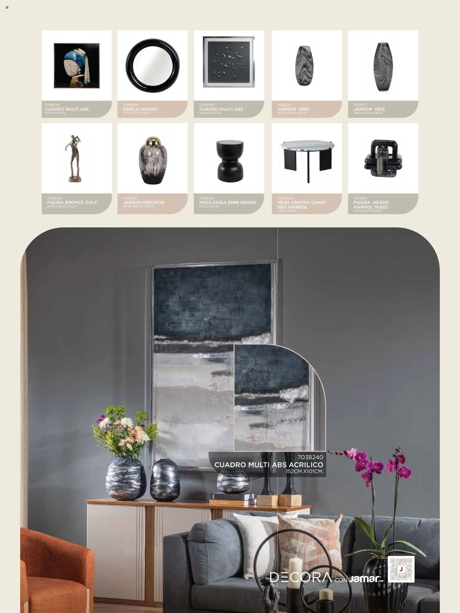 Muebles jamar revista - valida desde el 07.01.2026 | Página: 28 | Productos: Mesa, Espejo, Jarrón, Cuadro