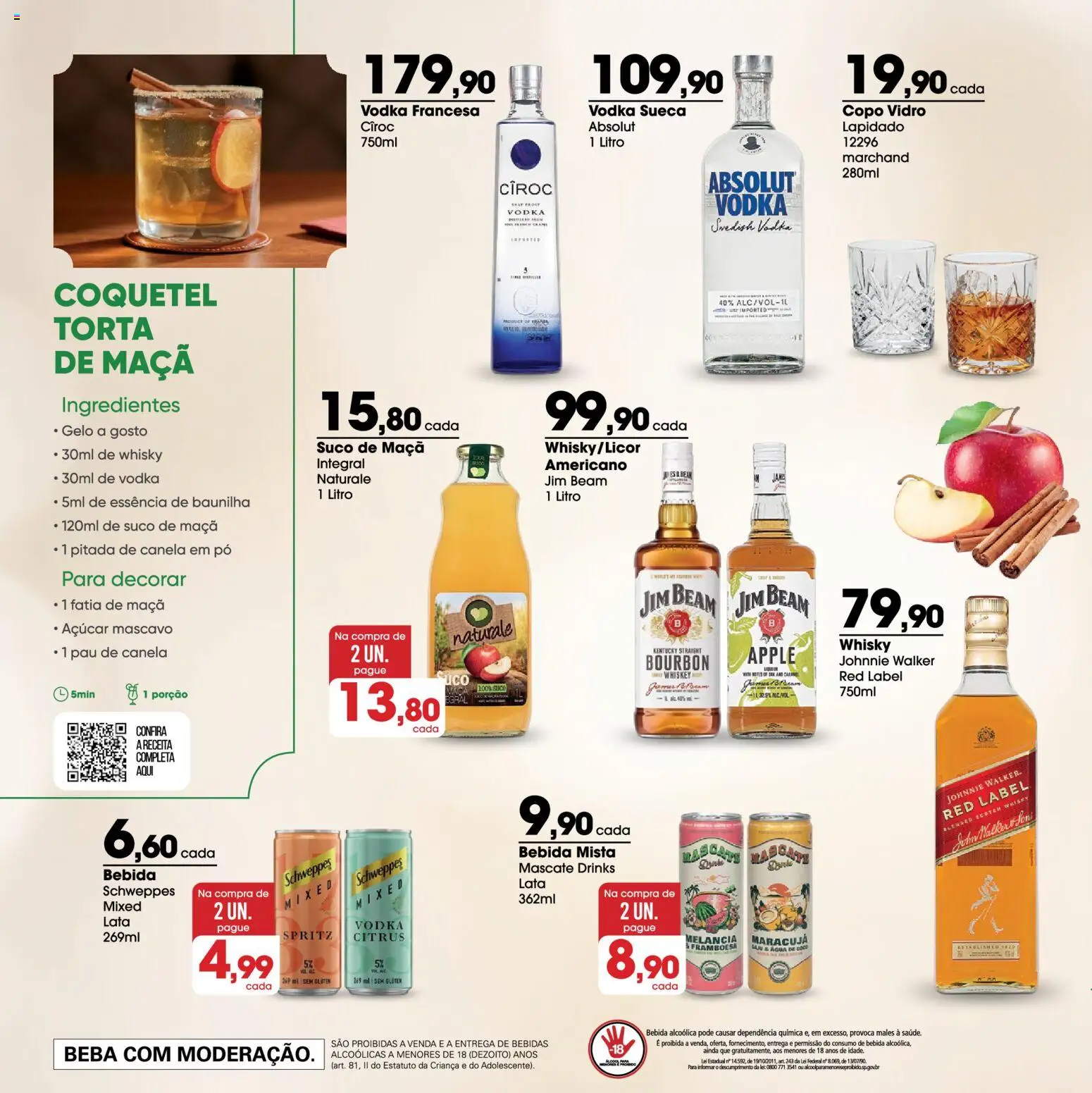 Zaffari Folheto - válido de 09.01.2026 | Página: 4 | Produtos: Água de coco, Whisky, Bourbon, Açúcar