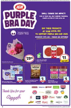 IGA catalogue - valid from 06.08.2025 | Page: 10 | Products: Dairy, Chocolate, Beef, Pants