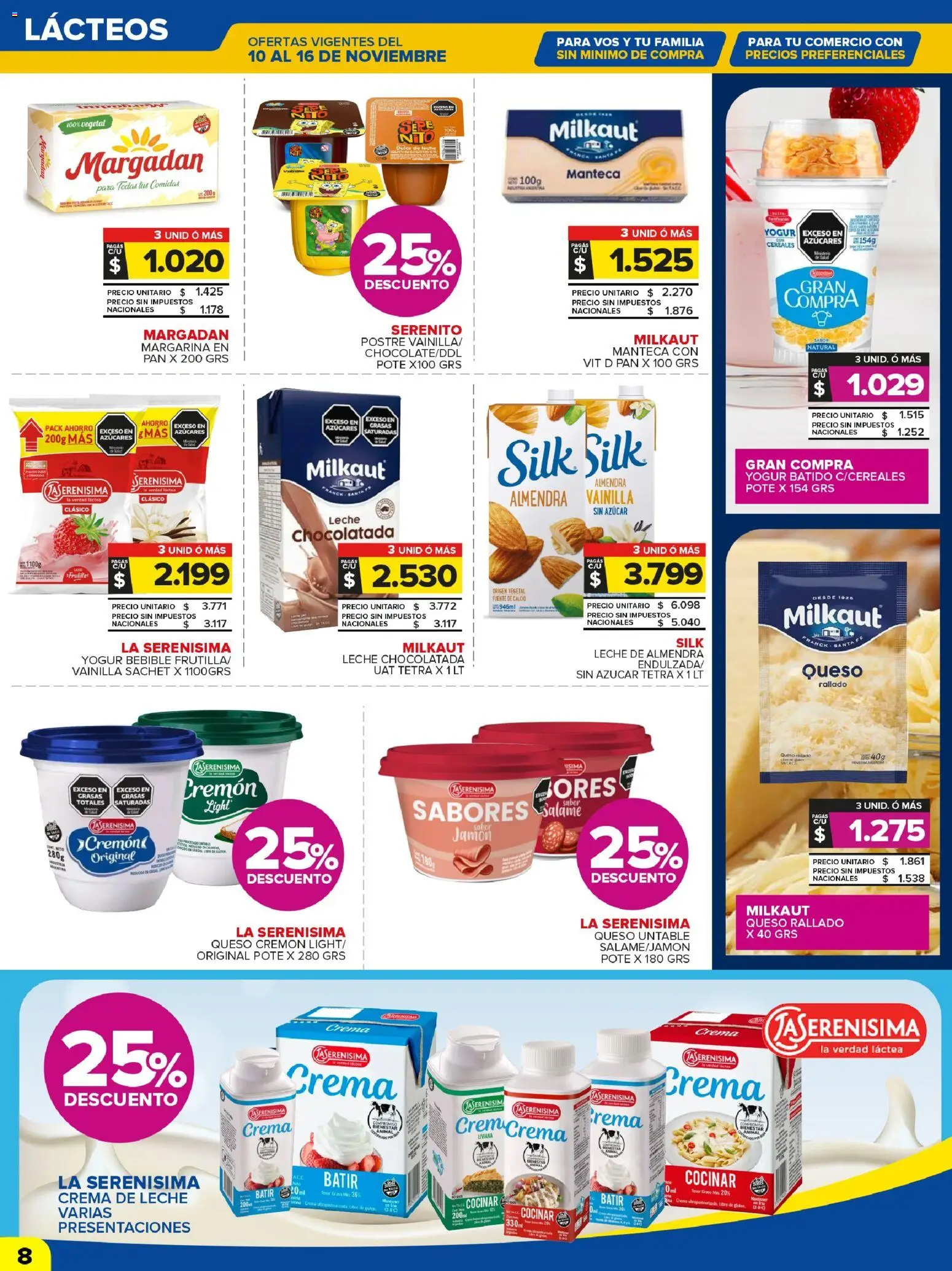 Carrefour Maxi catálogo │ válido desde el 10.11.2025 | Página: 10 | Productos: Fuente, Dulce de leche, Yogur, Jamón