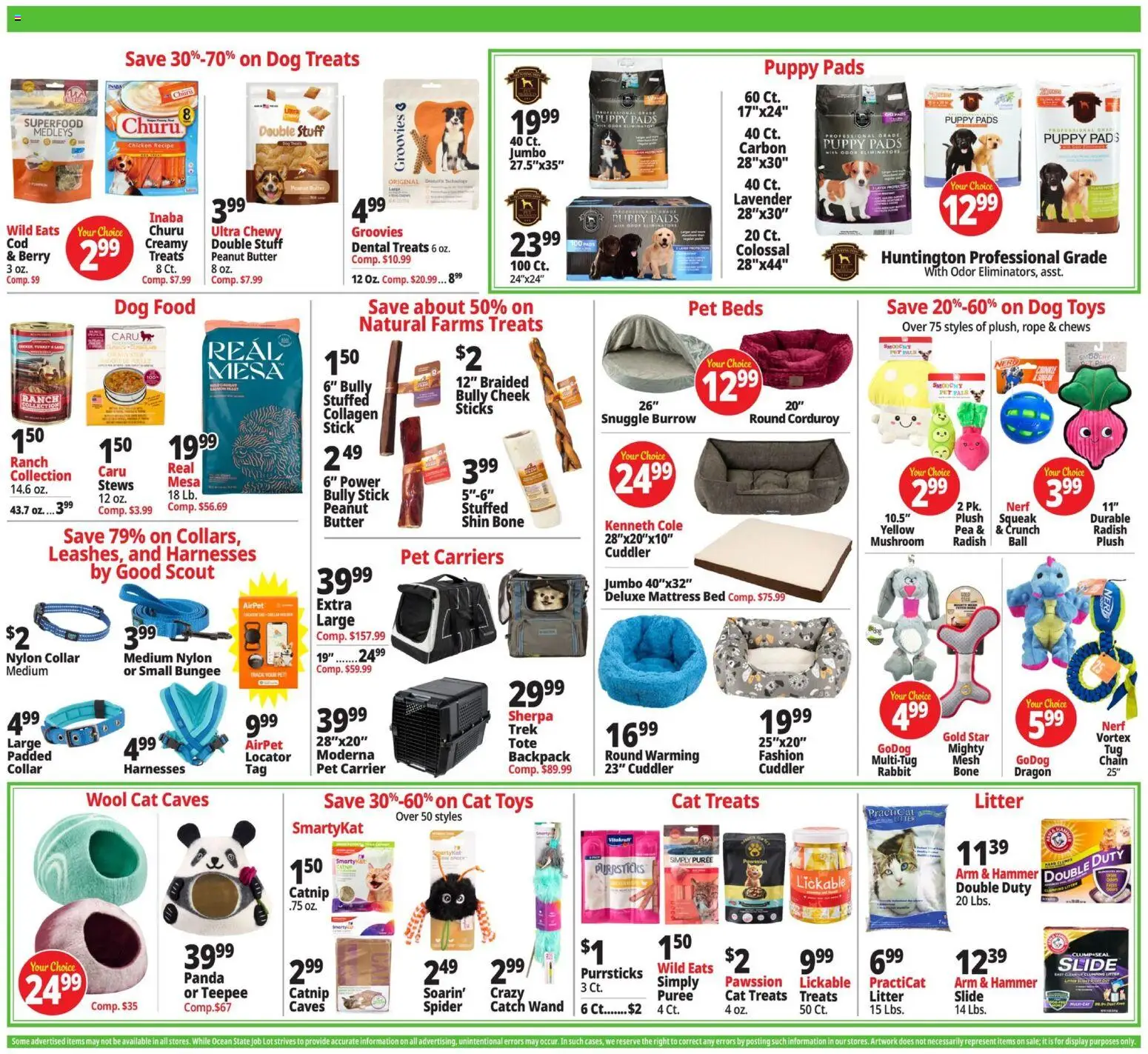 Ocean State Job Lot Weekly Ad - MA - valid from 26.02.2026 | Page: 11 | Products: Dog Food, Hammer, Backpack, Pea