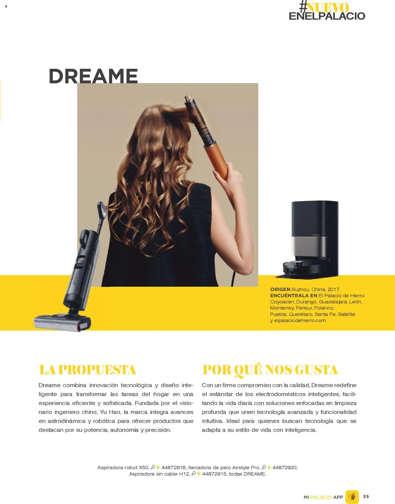 Nuevas ofertas de Palacio De Hierro válidas en toda la República Mexicana desde el 01.11.2025. ¡Encuentra las mejores ofertas en Palacio De Hierro catálogo! | Página: 37