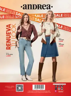 Vista previa de Andrea catálogo Outlet, nuevo folleto de la tienda, válido en México a partir del 21.12.2025 | Página: 272 | Productos: Blusa, Sal, Sales, Falda