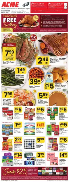 Preview of Acme weekly ads valid from 14.11.2025