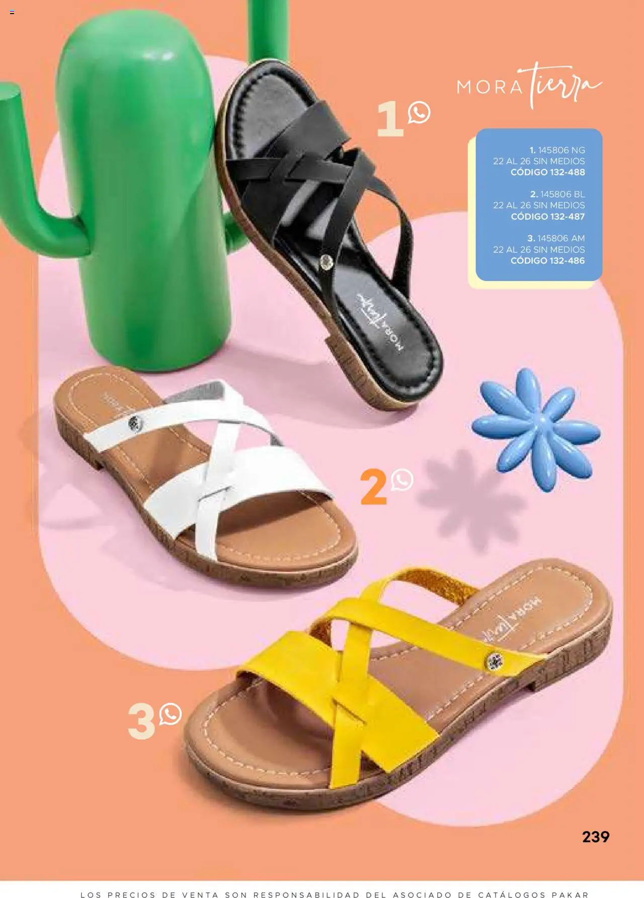 Nuevas ofertas de SC Pakar válidas en toda la República Mexicana desde el 31.01.2025. ¡Encuentra las mejores ofertas en SC Pakar catálogo Primavera Verano! | Página: 239