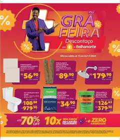 Telhanorte - Ofertas atuais - Pré-Visualização do folheto da loja Telhanorte, válido de 13.11.2025