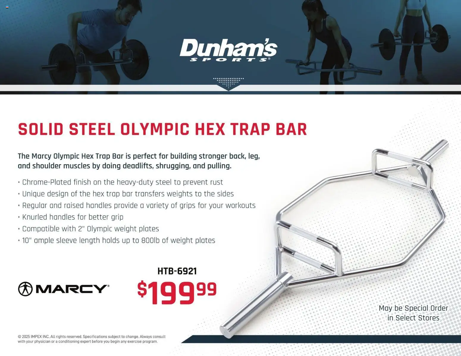 Dunham's Sports Marcy Weight Training Guide - valid from 20.11.2025 | Page: 19 | Products: Weight