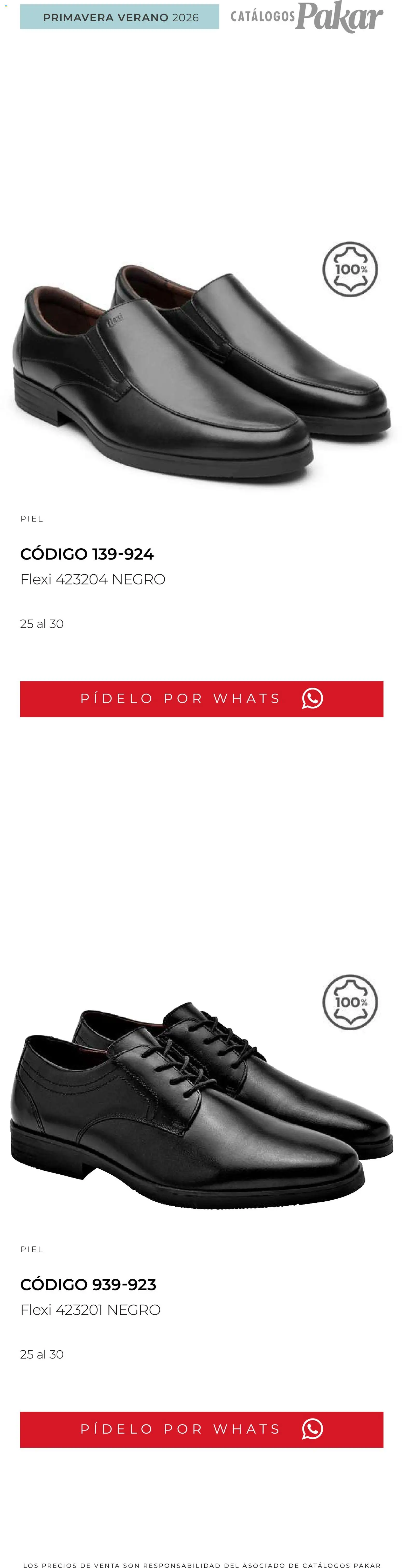 Nuevas ofertas de SC Pakar válidas en toda la República Mexicana desde el 04.03.2026. ¡Encuentra las mejores ofertas en SC Pakar catálogo Flexi PV26! | Página: 232