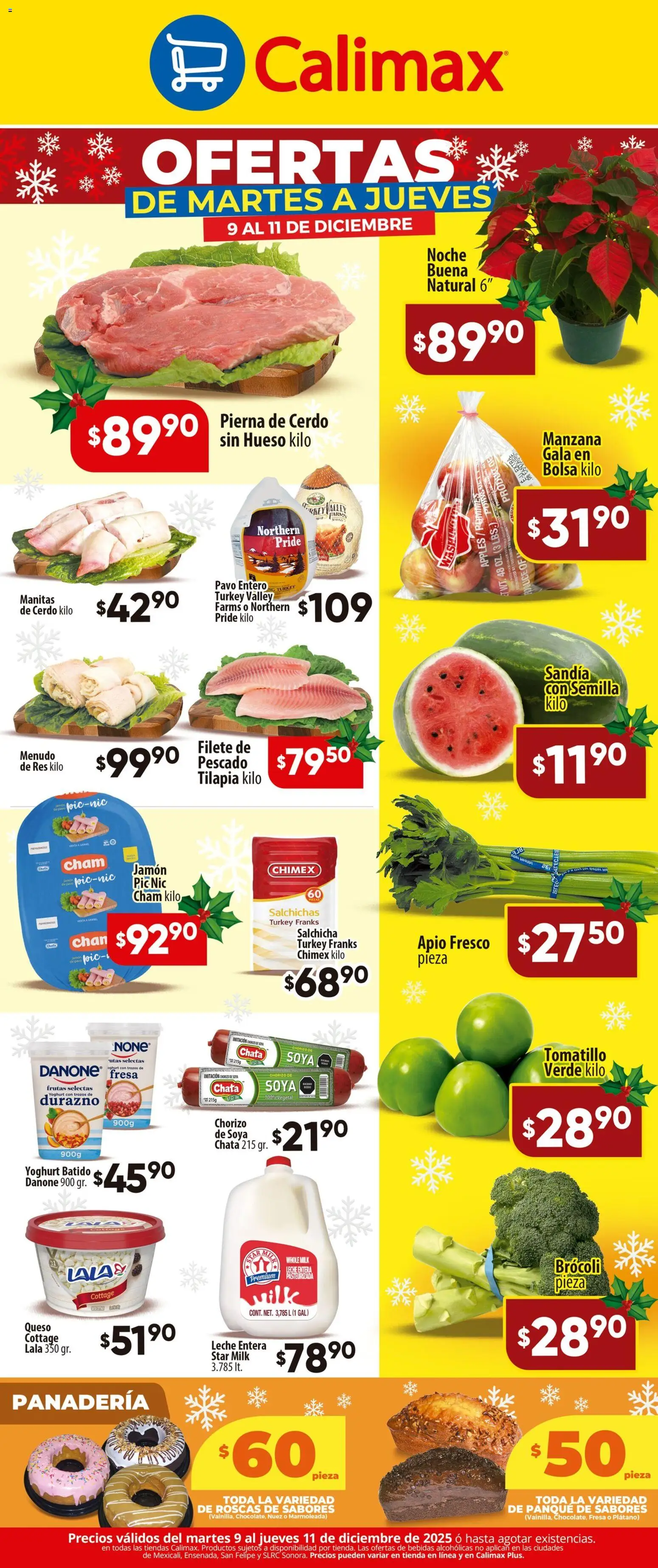 Nuevas ofertas de Calimax válidas en toda la República Mexicana desde el 09.12.2025. ¡Encuentra las mejores ofertas en Calimax folleto! | Página: 2 | Productos: Fresa, Salchicha, Brocoli, Apio