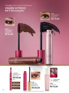 Eudora - Revista 03/2026 - Pré-Visualização do folheto da loja Eudora, válido de 26.01.2026 | Página: 32 | Produtos: Máscara para cílios, Lapiseira