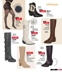 Vista previa de Cklass catálogo 3X2 Digital Calzado, nuevo folleto de la tienda, válido en México a partir del 14.04.2026 | Página: 7 | Productos: Café, Gamuza, Cadena